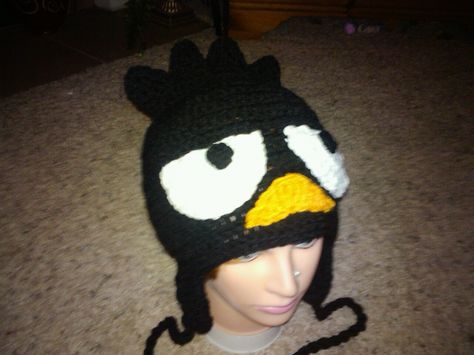 Badtz Maruu hat Badtz Maru Crochet, Badtz Maru, Crochet Designs, Anatomy, Knitted Hats, Ash, Crochet Hats, Knitting, Hats