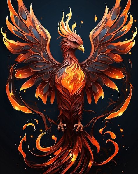 Phoenix Bird! #aiart #phoenix Phoenix Wallpaper Hd, Reborn Painting, Legendary Animals, Phoenix Bird Art, Phoenix Reborn, Phoenix Wallpaper, Dragon Blade, Phoenix Artwork, Phoenix Dragon