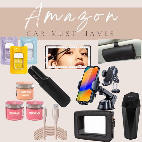 Amazon car must haves Amazon Car Must Haves, Amazon Car Finds, Car Must Haves, Car Finds, Amazon Hacks, Car Essentials, Car Hacks, Amazon Gadgets, Car Find