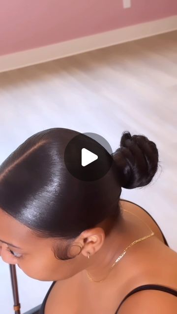 Ponytail Stylist ATL on Instagram: "low knot bun ✨🤍 July Book Will Open Tomorrow!   Purchase Our Webinar To Learn How To Get A Flawless Mold Down.   #atlponytails #atlhair" Fall Ponytail Hairstyles, Low Ponytails Black Women, Slick Knot Bun, Sleek Short Ponytail, Low Knot Bun Hairstyles For Black Women, Low Knot Bun With Swoop, Sleek Low Ponytail Hairstyles, Messy Bun With Weave, Tight Ponytail Hairstyles