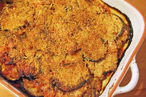 Vegetarian Recipes Eggplant, Eggplant Parmesan Casserole, Vegan Eggplant Recipes, Breaded Eggplant, Baked Eggplant Parmesan, Recipe Eggplant, Eggplant Recipes Parmesan, Vegan Eggplant, Chickpea Stew