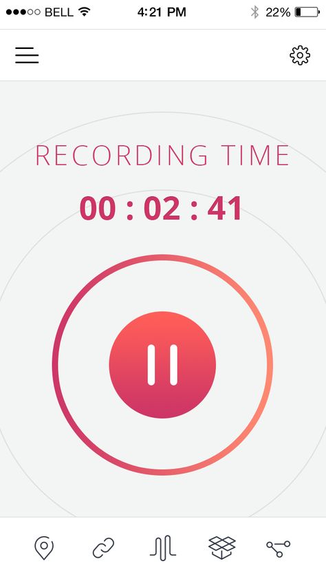 Take your time to use Lumemo voice recorder. Check out its bright and modern design. Ios Application, Voice Recorder, Take Your Time, Vodafone Logo, The Voice, Ios, Modern Design, Tech Company Logos, Design