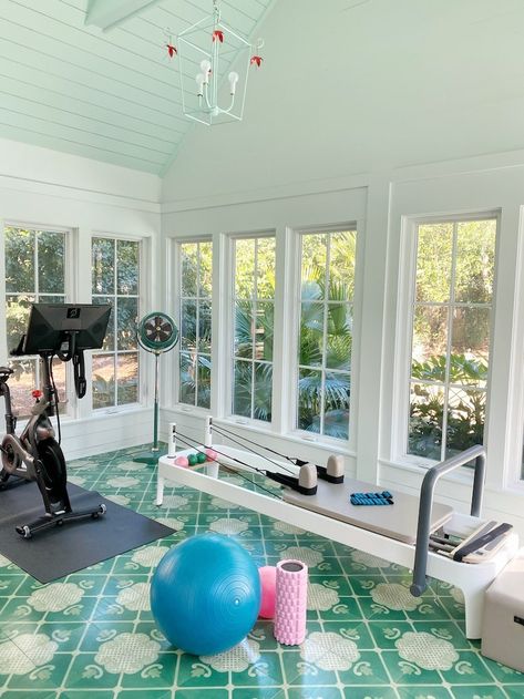 Workout Favorites Workout Room Ideas Home, Pagoda Lantern, Getting Motivated, Home Gym Basement, House Gym, Working Out At Home, Garage Addition, Basement Gym, Workout Room