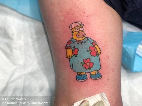 Simpsons Tattoo, Fox Tattoo, Tattoo Parlors, Homer Simpson, The Simpsons, Flash Tattoo, Spirit Animal, Arm Tattoo, I Tattoo