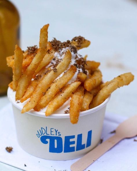 Are you looking for a delicious treat to cool off in the summer heat? If you are in New York City, you might want to check out Dudley’s Deli, an Australian pub and bistro that offers a unique combination of truffle fries and ice cream. Yes, you read that right. Truffle fries and ice cream. […] The post Truffle Fries and Ice Cream: A Match Made in Heaven? appeared first on <a hr... Fries And Ice Cream, Fairy Bread, Truffle Fries, A Match Made In Heaven, Travel Australia, Match Made In Heaven, Soft Serve, Made In Heaven, Foods To Eat