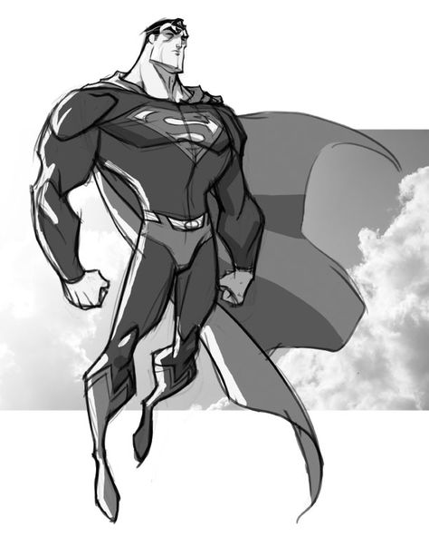 Superman Art, Pahlawan Super, Superhero Comics, Cartoon Character Design, Superhero Art, Comic Book Characters, Character Design References, Comic Heroes, Comic Character