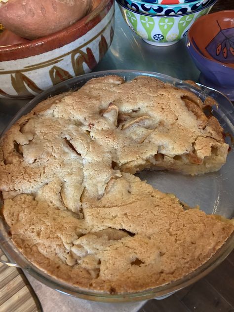 My Swedish Apple Pie still warm from the oven! Swiss Apple Pie, Swedish Apple Pie, Apple Pie Recipe, Apple Pie Recipes, Granny Smith Apples, Granny Smith, Pie Plate, Apple Slices, Hot Tea