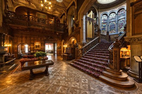 The Carnegie Club at Skibo Castle: Scotland's most exclusive private club | UK | Travel | Luxury London Skibo Castle, Old Mansions Interior, Eilean Donan, Castles Interior, Old Mansions, Scotland Castles, Castle Hotel, Luxury London, Scottish Castles