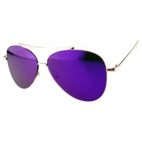 Chicnova Fashion Tinted Aviator Sunglasses ($6.50) ❤ liked on Polyvore featuring accessories, eyewear, sunglasses, aviator sunglasses, tinted sunglasses, nose pads glasses, aviator style sunglasses and uv protection glasses Purple Aviator Sunglasses, Tinted Aviator Sunglasses, Glasses Aviator, Purple Glasses, Sunglasses Purple, Purple Accessories, Tinted Glasses, Purple Sunglasses, Protection Glasses