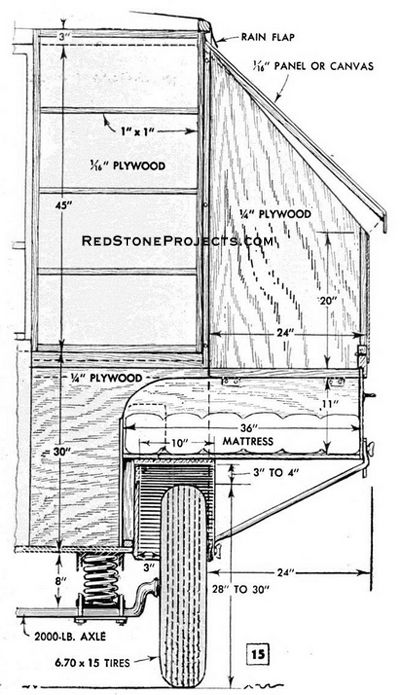 Craftsman Folding Camping Trailer Plans Diy Camper Trailer Plans How To Build, Folding Utility Trailer, Small Truck Camper, Diy Travel Trailer, Diy Teardrop Trailer, Teardrop Trailer Plans, Pop Up Camper Trailer, Homemade Trailer, Folding Campers