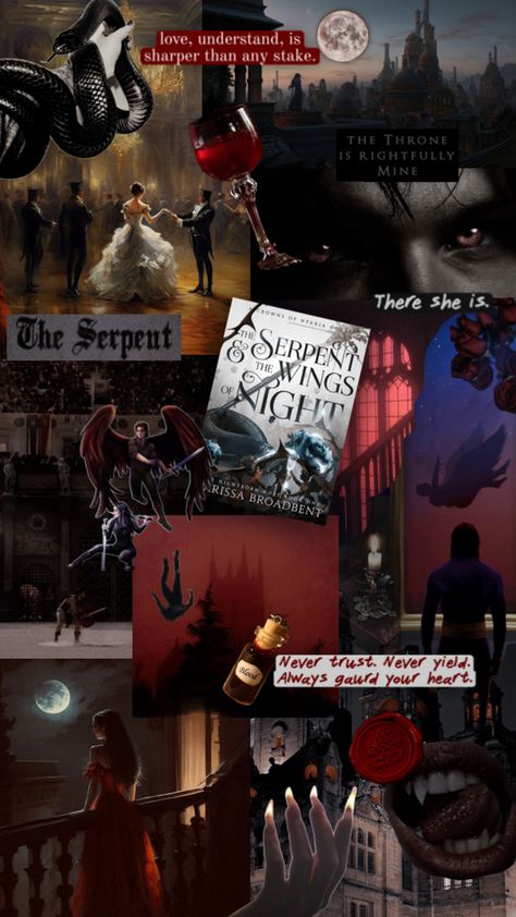 #theserpentandthewingsofnight #fantasybooks #fantasy #vampirefantasy #books #book #booklovers #bookish #romantasy #romance #raihnandoraya #raihn #oraya #nightborn #thecrownsofnyaxia #bookseries #thenightbornduet Blood And Steel Book Aesthetic, Rain And Oraya, Romantasy Book Aesthetic, The Serpent And The Wings Of Night, Kindle Wallpaper, Dark Fantasy Novels, Fantasy Reads, Book Reading Journal, Book Bucket