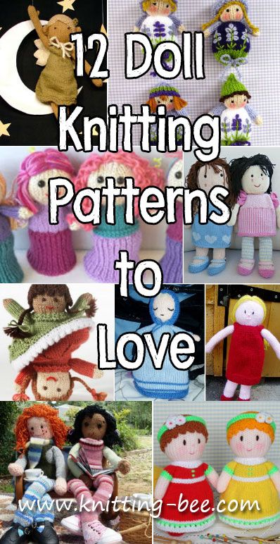 12 Doll Knitting Patterns to Love Free Doll Knitting Patterns English, Knitting Patterns Dolls, Topsy Turvy Dolls, Small Knitted Dolls Free Pattern, Knit Dolls Free Patterns, Knitted Dolls Free Patterns Easy, Knitted Doll Patterns Free English, Free Knitted Toy Patterns English, Free Knitted Doll Patterns