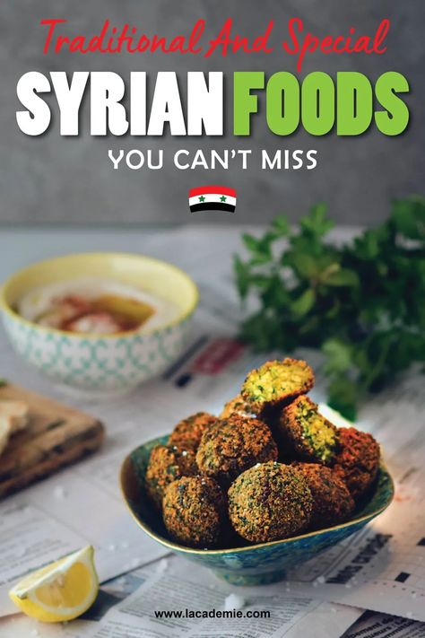 Syrian Foods Syrian Recipes Arabic Food, Syrian Falafel Recipe, Syrian Food Recipes, Syrian Dishes, Syrian Cuisine, Middle Eastern Recipes Arabic Food, Syrian Recipes, Arab Food, Baba Ghanoush