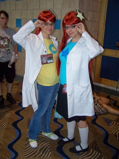 [FOUND] Susan and Mary Test - Imgur Susan And Mary Test Costume, Johnny Test Sisters Costume, Susan And Mary Test, Marnie Halloweentown Costume, Susan Mayer Season 1, Duo Characters, Mary Saotome Cosplay, Sisters Costumes, Johnny Test