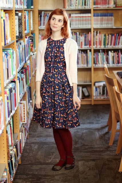 Burgundy Tights Outfit, Librarian Chic Outfits, Casual Office Fashion, Burgundy Tights, Outfit Pics, Librarian Style, Librarian Chic, Tights Outfits, Some Thoughts