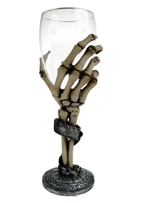 Nemesis Now Claw Goblet - it’d be cool to make a candle with this Gothic Bar, Skeletal Hand, Hand Skeleton, Viking Shop, Vikings Ragnar, Attitude Clothing, Goth Home, Goth Home Decor, The Abyss