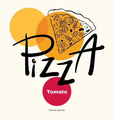 Pizza Box Design, Party Pizza, Teaching Graphic Design, Restaurant Identity, Pizza Branding, Pizza Logo, Different Elements, Pizza Art, Pizza Design