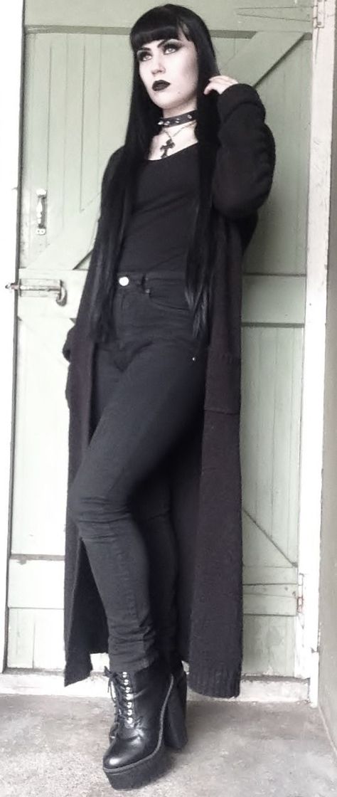 Batty Bizarre — Another simple ootd. Daily Goth Outfit, Goth Jeans Outfit, Fall Goth Outfits, Goth Fall Outfits, Lazy Goth Outfits, Comfy Goth Outfits, Casual Goth Outfits, Comfy Goth