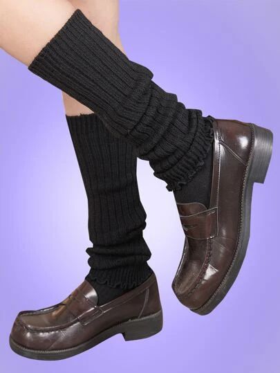 Leg Warmer, Women Socks, Black Acrylic, Black Acrylics, Virtual Closet, Socks And Hosiery, Leg Warmers, Socks Women, Loafers Men