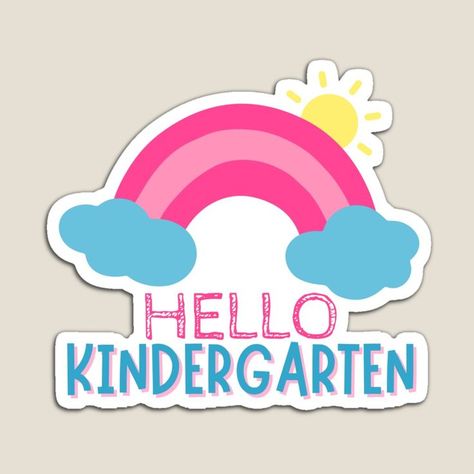 Kindergarten Logo Design, Kindergarten Clipart, Kindergarten Logo, Welcome To Kindergarten, Hello Kindergarten, Hello Design, Food Art For Kids, Kindergarten Design, Kids Logo Design