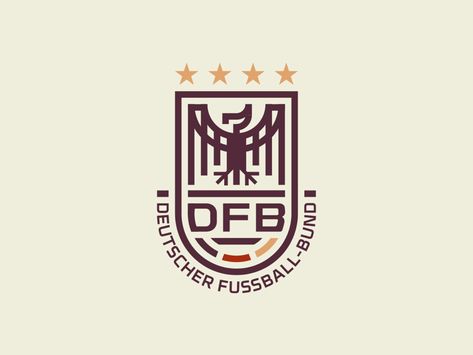 DFB redesign minimalistic team world cup simple clean eagle logo sport german germany soccer football Cup Wallpaper, World Cup Logo, Football Logo Design, Football Team Logo, Sports Logo Inspiration, Sport Logo Design, Team Logo Design, Cup Logo, Soccer Logo