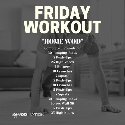 Home Wod, Wods Crossfit, Crossfit Workouts Wod, Crossfit Workouts At Home, Crossfit At Home, Wod Workout, Cardio Workout At Home, Weekly Workout Plans, Workouts At Home