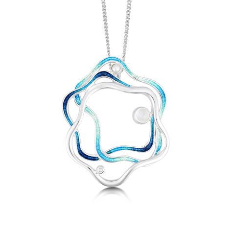 Interlocking Shapes, Ocean Inspired Jewelry, Orkney Islands, Jewelry Design Drawing, Jewellery Sketches, Island Pendants, Art Nouveau Design, Diamond Jewelry Designs, Ocean Inspired