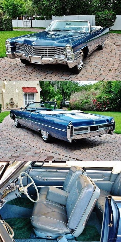 1965 Cadillac DeVille Convertible. Car Nostalgia, Coolest Cars, Classic Cadillac, Auto Vintage, 1959 Cadillac, Cadillac Ct6, Antique Trucks, Cadillac Deville, Cadillac Fleetwood