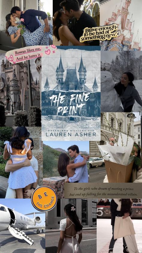 The Fine Print by Lauren Asher The Fine Print Lauren Asher, Fine Print Lauren Asher, Caraval Book, Lauren Asher, Romance Series Books, The Fine Print, Drawing Anime Clothes, Romance Series, Fine Print