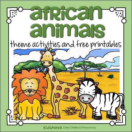 African Animals preschool theme activities - KidSparkz. #africananimals #preschool #preschoolers #freeprintables #kidsparkz African Animals Preschool, Safari Animals Preschool, Jungle Animal Crafts, African Safari Theme, Preschool Jungle, Preschool Theme Activities, Savanna Animals, Safari Activities, Animals Preschool