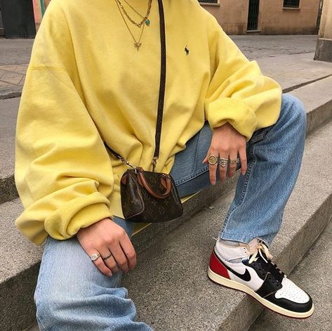 Jordan Outfit, Street Style Shoes, Streetwear Mode, 가을 패션, Mode Vintage, Mode Inspiration, Outfit Casual, Retro Outfits, Looks Vintage