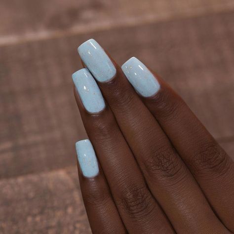 Snow Blue Nails, Very Light Blue Nails, Light Blue Sparkle Nails, Light Baby Blue Nails, Light Blue Short Nails, Light Blue Winter Nails, Light Blue Nails Acrylic, Grandma Nails, Baby Blue Chrome Nails