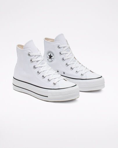 Canvas Platform Chuck Taylor All Star, Mode Converse, All Star Platform, Converse Style Women, Shoes Png, Platform Chucks, Shoe Converse, Womens High Top Shoes, Converse Outfit