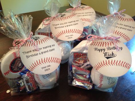 Baseball game party favor - noise clapper, Babe Ruth, baseball and Big League Chew Baseball Game Party, Rehearsal Dinner Gift, Baseball Party Favors, Baseball Baby Shower Theme, Big League Chew, Boyfriend Gift Basket, Baseball Birthday Party, Baseball Party, Baseball Birthday