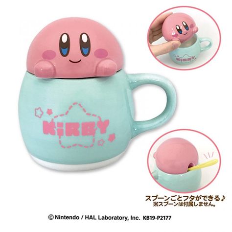 Kirby Mug, Kirby Merch, Cute Bedroom Decor, Dream Gift, Cute Kitchen, Cute Mugs, Bits And Bobs, Kirby, Things To Buy