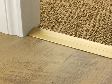 Posh 38 (Carpet to Hard Floor) — Carpet Door Threshold, Threshold Ideas, Door Thresholds, Stair Rods, Door Bar, Floor Trim, Hard Floor, Office Inspiration, Terrace House