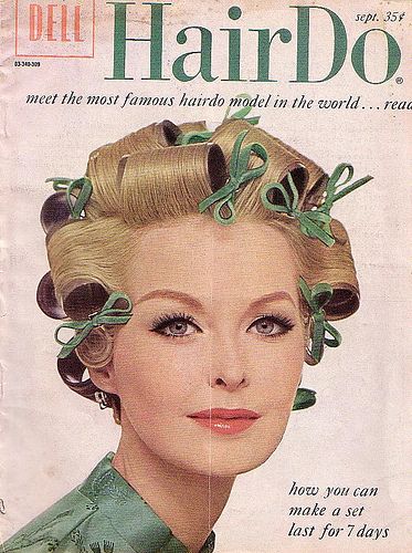 Vintage Hair Salons, 1960s Hair, Hair Magazine, Hair Rollers, Retro Hairstyles, Dryers, The 60s, Vintage Magazine, Hair Curlers