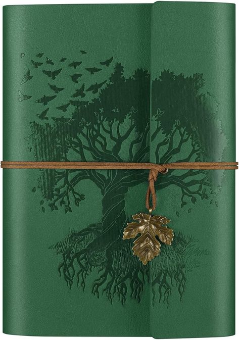 OMEYA PU Leather Journal Refillable Vintage Diary Travel Journal for Writing Travel Notebook Diary Gift for Girls Boys Women Men Blank Pages A5 23.3×16cm Green : Amazon.de: Stationery & Office Supplies Writing Diary, Binder Pockets, Vintage Diary, Refillable Journal, Leather Journal Notebook, Diary Gift, Journal Vintage, Writing Notebook, Blank Paper