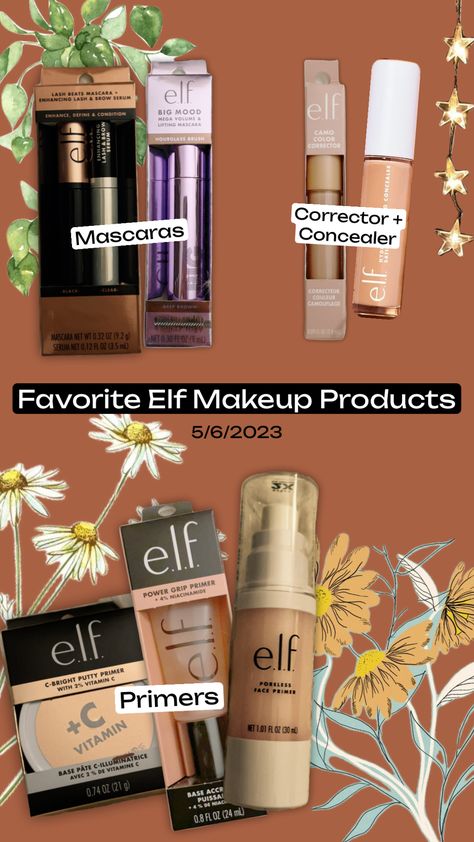 Elf Makeup Products, Corrector Concealer, E.l.f. Cosmetics, Elf Cosmetics, Elf Makeup, Color Corrector, Face Primer, Makeup Products, Connect With People