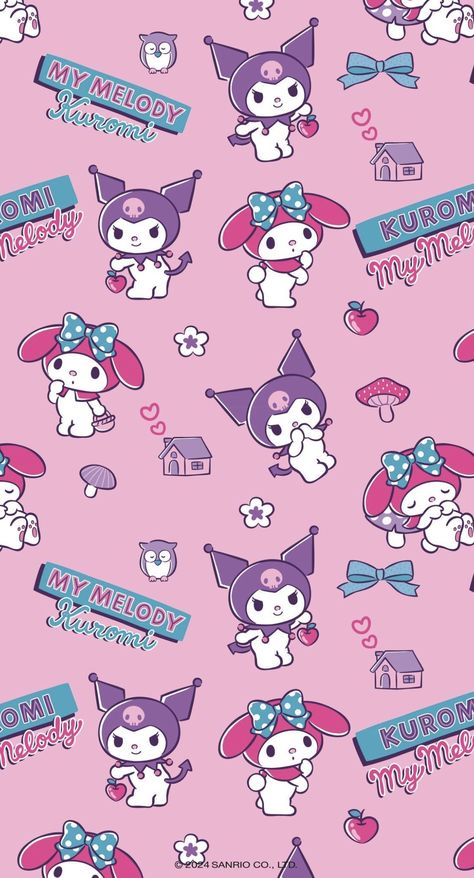 Hello Kitty Wallpaper Hd, My Melody Wallpaper, Hello Kitty Friends, My Melody Kuromi, Hello Kitty Characters, Disney Phone Wallpaper, Photographie Portrait Inspiration, Hello Kitty Halloween, Hello Kitty Art