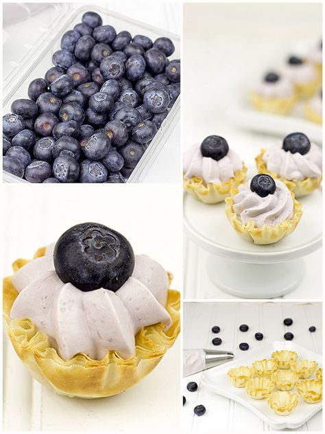 No-Bake Blueberry Cheesecake Bites: These colorful bite-sized desserts only take a few minutes to make! Bitesize Desserts, Blueberry Cheesecake Bites, Cheescake Recipe, No Bake Blueberry Cheesecake, Easy No Bake Cheesecake, Bite Size Desserts, Bake Cheesecake, Summer Dessert Recipes, Cheesecake Bites