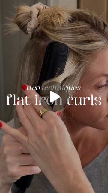 Curl Bob With Straightener, Curl Short Bob With Flat Iron, How To Use A Flat Iron To Curl Your Hair, Curling Short Hair With Flat Iron Videos, Short Hair Flat Iron Styles, Curling Fine Hair With Flat Iron, Hot Iron Curls Tutorials, Best Flat Iron For Curling, Flat Iron Curls On Short Hair