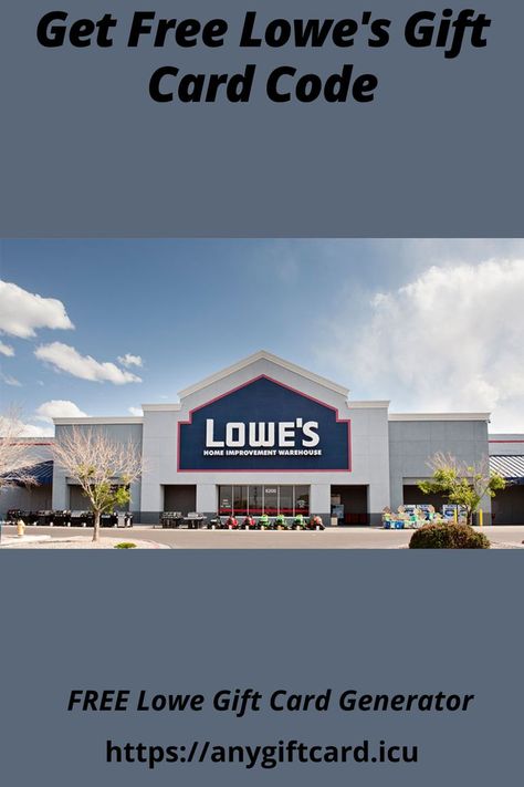 how to get free lowes gift cards does lowes have academy gift cards free lowes gift cards how to buy lowes gift cards at a discount does lowes have gift cards does lowes foods sell gift cards Redeem Code, Gift Card Generator, Start Now, Gift Card Giveaway, Lowes Home Improvements, Free Gift Cards, Gift Cards, How Can, Free Gift