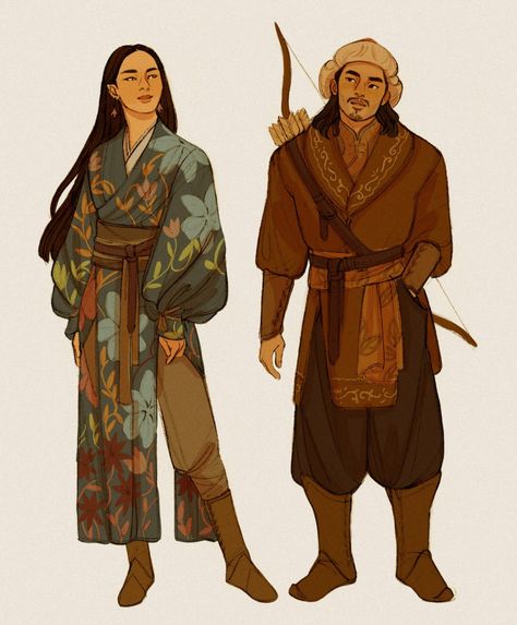 Male Character, East Asian, Fantasy Clothing, Dnd Characters, The Villain, Character Portraits, Horror Art, Fantasy Character Design, Pretty Art