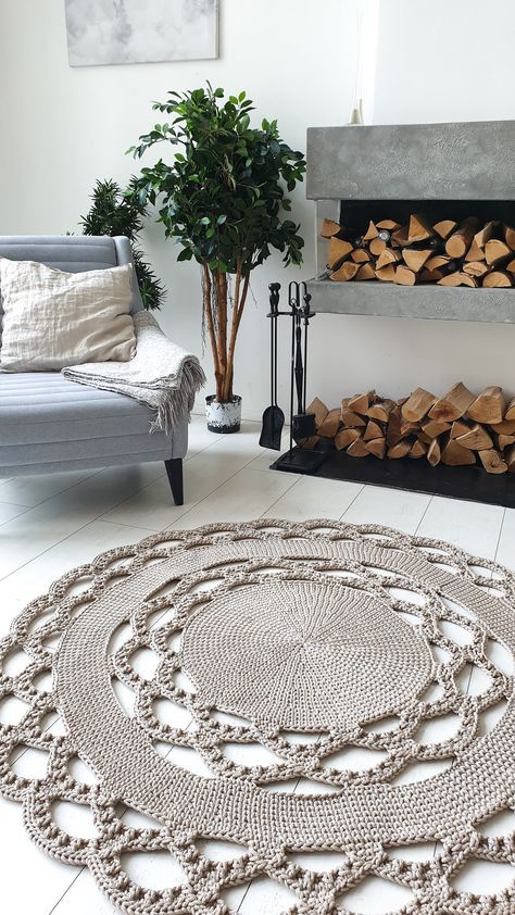 Table cloth crochet