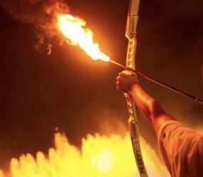 Bow Arrow Aesthetic, Flaming Arrow, Archery Aesthetic, Props Design, Fallen Kingdom, Camp Jupiter, Dead Man Walking, Magic System, Traditional Archery