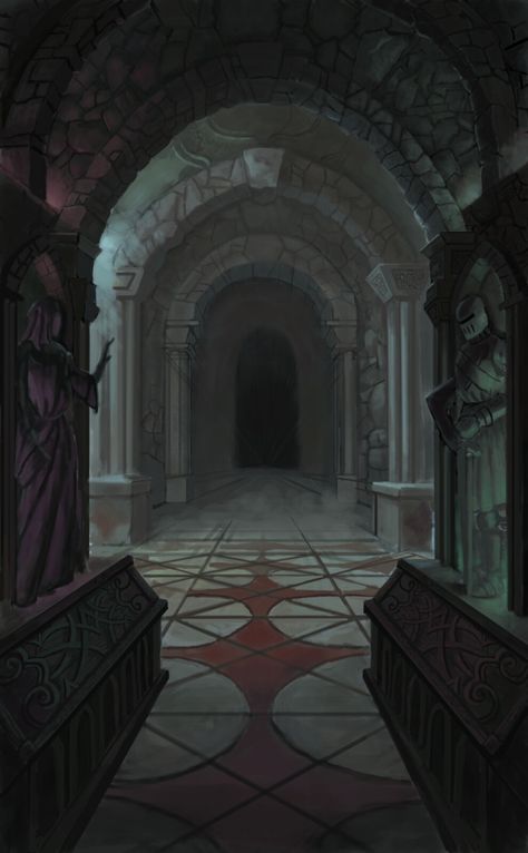 Ghost Castle Background, Brian Raty on ArtStation at https://www.artstation.com/artwork/d8mAeX Castle Drawing Inside, Dracula Castle Interior, Spooky Castle Aesthetic, Castle Interior Fantasy Art, Dark Castle Interior Fantasy Art, Spooky Castle Interior, Creepy Castle Interior, Vampire Castle Art, Inside Castle Background