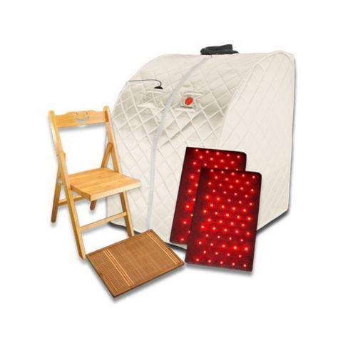 Red Light Sauna, Portable Infrared Sauna, Personal Sauna, Infrared Heating Panels, Cord Box, Portable Sauna, Electromagnetic Spectrum, Light Panels, Bamboo Chair