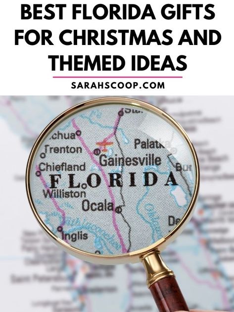 unique florida gifts for christmas that make fans happy Florida Gifts Ideas, Florida Gifts, Florida Christmas, Moving To Florida, Gifts For Christmas, Old Florida, Cheap Gifts, Christmas Gift Bags, Florida Travel