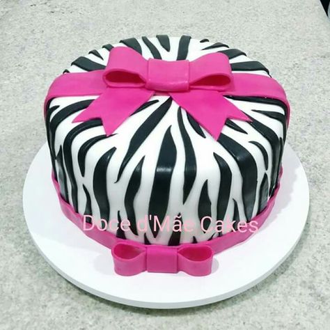 Diy Cakes, Animal Print Cake, Zebra Cake, Diy Cake, Frosting, Wedding Cakes, Animal Print, Birthday Cake, One Piece